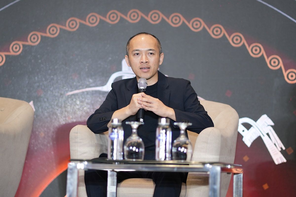 Ông Vũ Ngọc Sơn chia sẻ tại toạ đàm mở của GM Blockchain Security Forum 2025