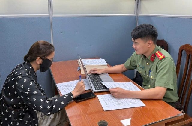 Phòng An ninh mạng và phòng, chống tội phạm sử dụng công nghệ cao làm việc với người vi phạm