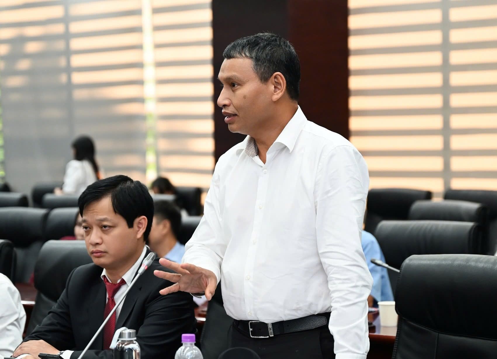 ông Hồ Kỳ Minh, Phó Chủ tịch Thường trực UBND TP. Đà Nẵng phát biểu tại diễn đàn