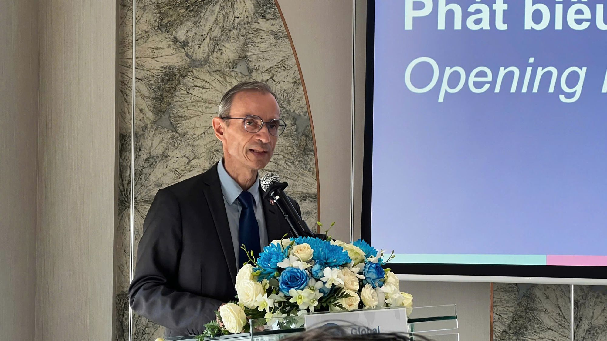 Ông Werner Bardill, Tổng Lãnh sự Thụy Sĩ tại TP.HCM