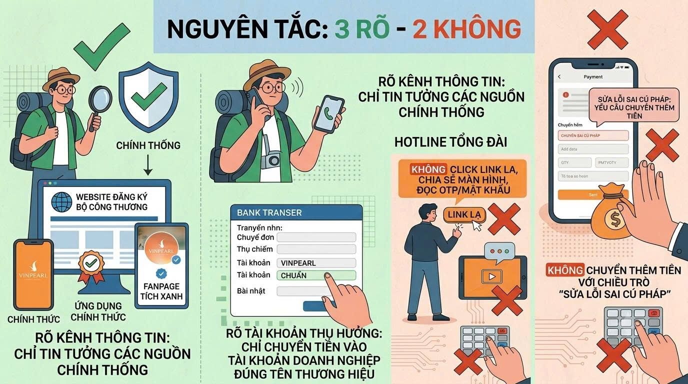 Sập bẫy khi đặt phòng online trong kỳ nghỉ lễ 2/9