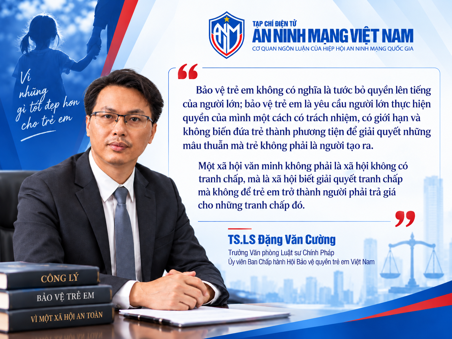 Không thể vì cha mẹ nổi tiếng mà đời tư của trẻ thành chuyện công chúng